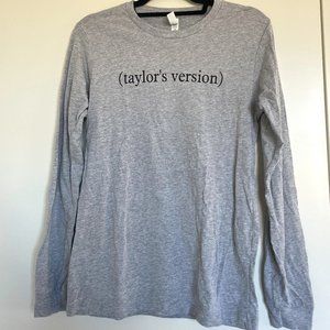 Bella Canvas (Taylor's Version) Long Sleeve